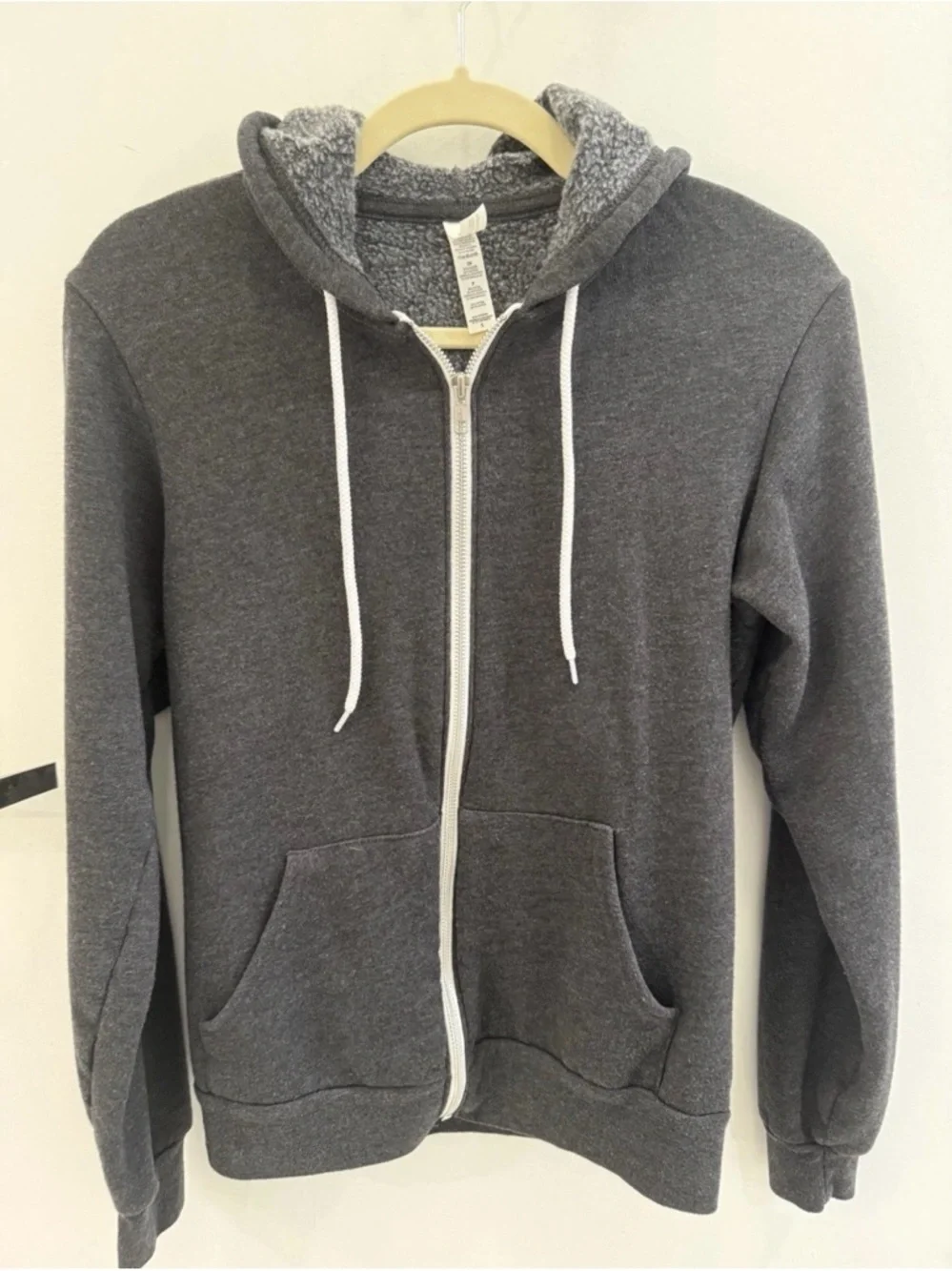 Malibu Farm Charcoal Gray Logo Hoodie Sweater; $65 retail, discontinued - Picture 3 of 5